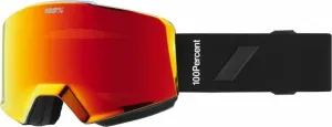 100% Norg Black/HiPER Red Mirror/HiPER Turquoise Mirror Lyžiarske okuliare