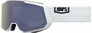 100% Snowcraft XL White/HiPER White Mirror/HiPER Violet Mirror Lyžiarske okuliare