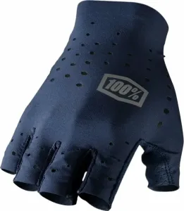 100% Sling Bike Short Finger Gloves Navy M Cyklistické rukavice