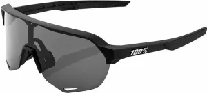 100% S2 Soft Tact Black/Smoke Lens Cyklistické okuliare