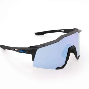 100% Speedcraft Matte Black/HiPER Blue Cyklistické okuliare