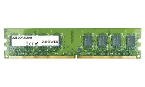 2-Power 2GB PC2-6400U 800MHz DDR2 Non-ECC CL6 DIMM 2Rx8 ( DOŽIVOTNÁ ZÁRUKA )