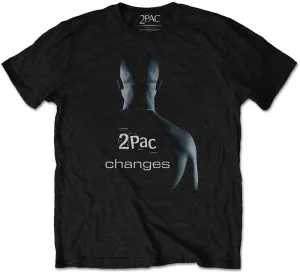 2Pac tričko Changes Čierna L #303548