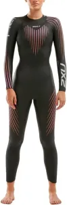 Dámsky plavecký neoprén 2xu p:1 propel wetsuit women black/sunset #2577488