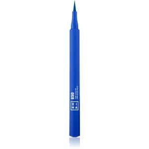 3INA The Color Pen Eyeliner očné linky vo fixe odtieň 850 - Blue 1 ml