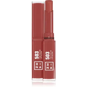 3INA The Color Lip Glow hydratačný rúž s leskom odtieň 503 - Medium, nude pink 1,6 g