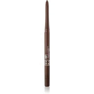 3INA The 24H Automatic Eyebrow Pencil ceruzka na obočie vodeodolná odtieň 561 Warm brown 0,28 g