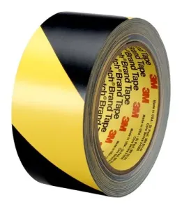 3M 766 PVC páska žluto-černá, 50 mm x 33 m