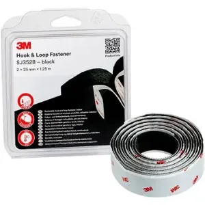 3M™ Hook & Loop™ Samolepiaci suchý zips SJ352B, 25 mm × 1,25 m