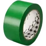 3M™ univerzálna označovacia PVC lepiaca páska 764i, zelená, 50 mm × 33 m