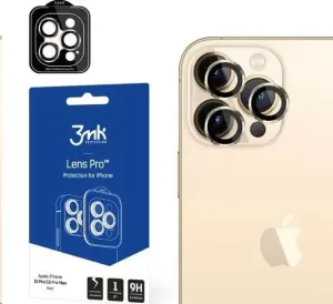 3mk ochrana kamery Lens Protection Pro pre Apple iPhone 15 Pro, Dark Gold