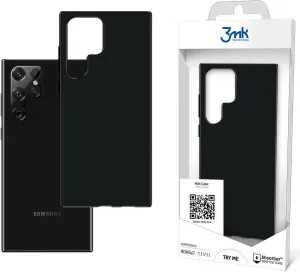3mk ochranný kryt Matt Case pre Samsung Galaxy S22 Ultra (SM-S908), čierna