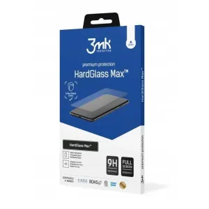 Ochranné sklo 3MK HardGlass Max Samsung Galaxy S23 5G black Fullscreen Glass (5903108496346)