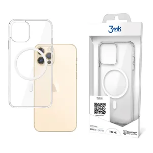 Zadný kryt 3mk Mag Case pre Apple iPhone 12/12 Pro, transparentná 3MK458344