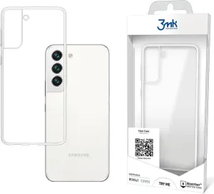 Zadný kryt 3mk ClearCase pre Samsung Galaxy S22, transparentná 3MK445146