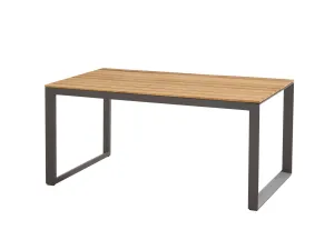 Heritage Teak jedálenský stôl antracit 160 cm