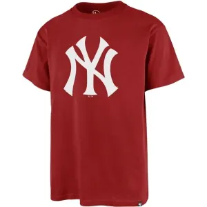 47 MLB NEW YORK YANKEES IMPRINT ECHO TEE Pánske tričko, červená, veľkosť #4801598
