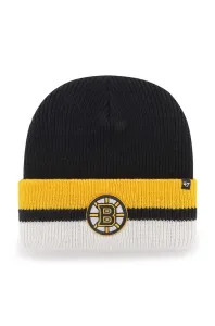 Boston Bruins Split Cuff Knit Black UNI Hokejová čiapka
