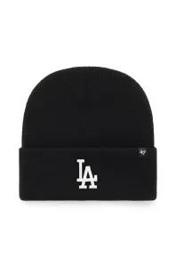 47 MLB LOS ANGELES DODGERS HAYMAKER CUFF KNIT Zimná čiapka, čierna, veľkosť UNI