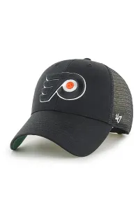 Čiapka 47brand NHL Philadelphia Flyers čierna farba, s nášivkou