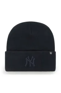 Čiapka 47brand MLB New York Yankees čierna farba