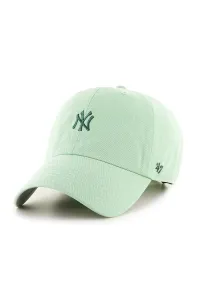 Čiapka 47brand New York Yankees zelená farba, s nášivkou #229781