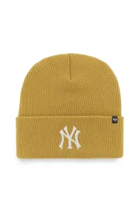Čiapka 47brand MLB New York Yankees žltá farba #186324