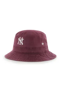 Klobúk 47brand MLB New York Yankees fialová farba, bavlnený
