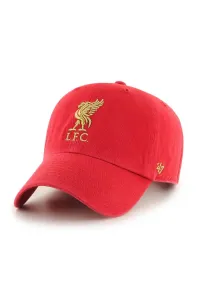 Šiltovka 47brand EPL Liverpool červená farba, s nášivkou #170807