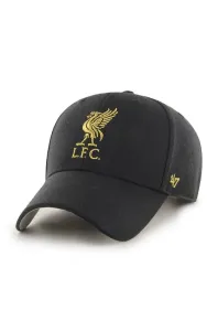 Šiltovka 47brand EPL Liverpool čierna farba, s nášivkou #170627