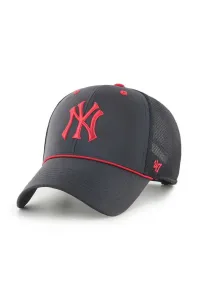 Šiltovka 47brand MLB New York Yankees čierna farba, s nášivkou #8735071