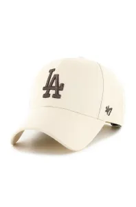 Čiapka 47 brand MLB Los Angeles Dodgers ružová farba, s nášivkou, B-MVPSP12WBP-NTG
