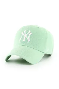 Čiapka 47brand New York Yankees zelená farba, s nášivkou #229759