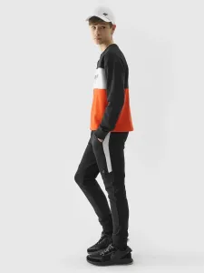 4F jogger sweatpants for boys - black #9543857