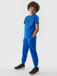 Boys' jogger sweatpants 4F - cobalt #9502003