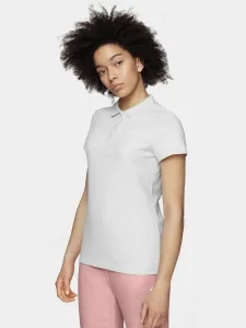 4F WOMEN´S T-SHIRT Dámske polo tričko, biela, veľkosť