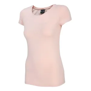 4F WOMEN´S T-SHIRT Dámske tričko, ružová, veľkosť #4421324