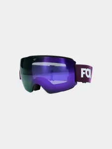 Pánske snowboardové okuliare s viacfarebným povrchom - fialové