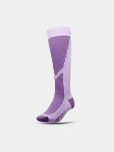 Dámske lyžiarske ponožky - fialové