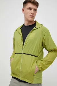 Bežecká bunda 4F zelená farba #8619493