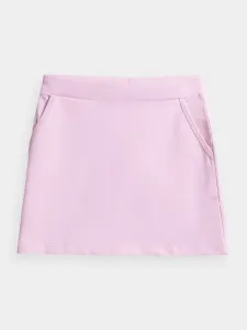 Dievčenská sukňa 4F ružová farba, mini, rovný strih #232399