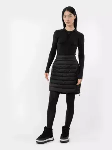 4F Dámska zimná sukňa H4Z22-SPUD001 Deep Black S