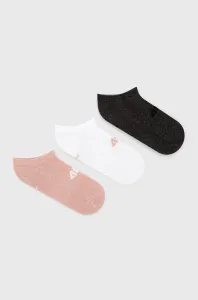 Ponožky 4F (3-pak) dámske, biela farba #202137