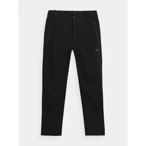 4F MEN´S PANT SOFTSHELL Pánske softshellové nohavice, čierna, veľkosť L