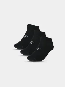Pánske casual ponožky pred členok (3-pack) - čierne