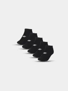 Pánske casual ponožky pred členok (5-pack) - čierne
