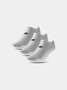 Pánske casual členkové ponožky (3-pack) - biele