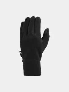 Unisex flísové rukavice Touch Screen - čierne #7952761