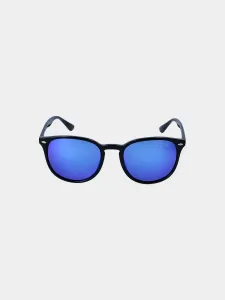 Unisex slnečné okuliare s viacfarebným povrchom - čierne #9295651