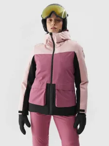 Dámska lyžiarska bunda s membránou 8000 - ružová